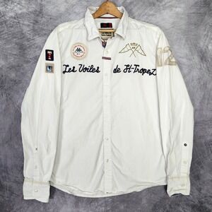 Robe Di Kappa Les Voiles De Saint-Tropez Regatta Sailing Shirt Mens Large Yacht